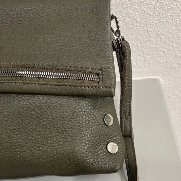 Hammitt Olive Green Leather VIP Medium with Gunmetal - Picture 3 of 8